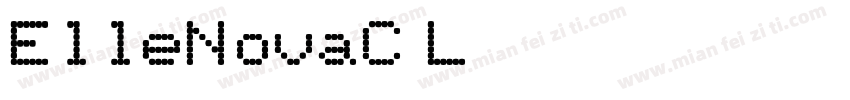 ElleNovaC Light font字体转换